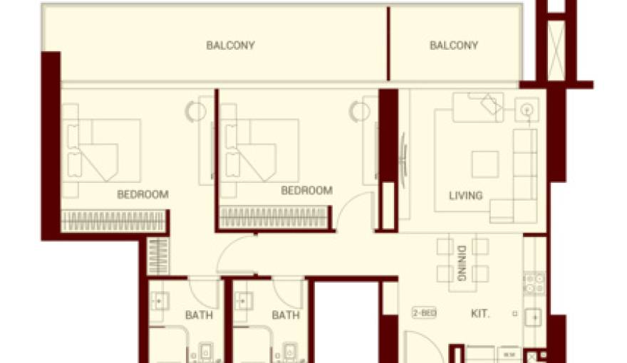 Plans Binghatti Ruby