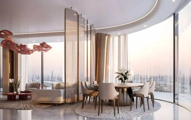Interior design – Binghatti Skyblade