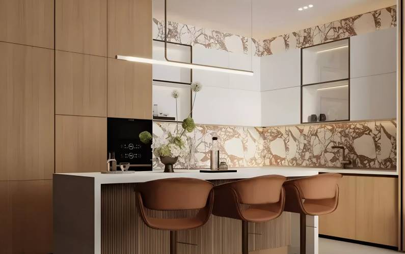 Interior design – Binghatti Skyflame