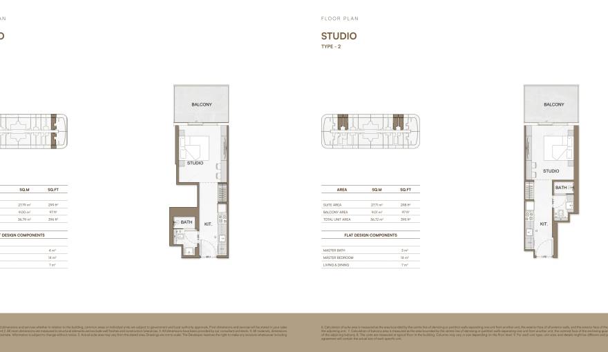 Plans Binghatti Skyhall