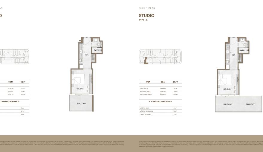 Plans Binghatti Skyhall