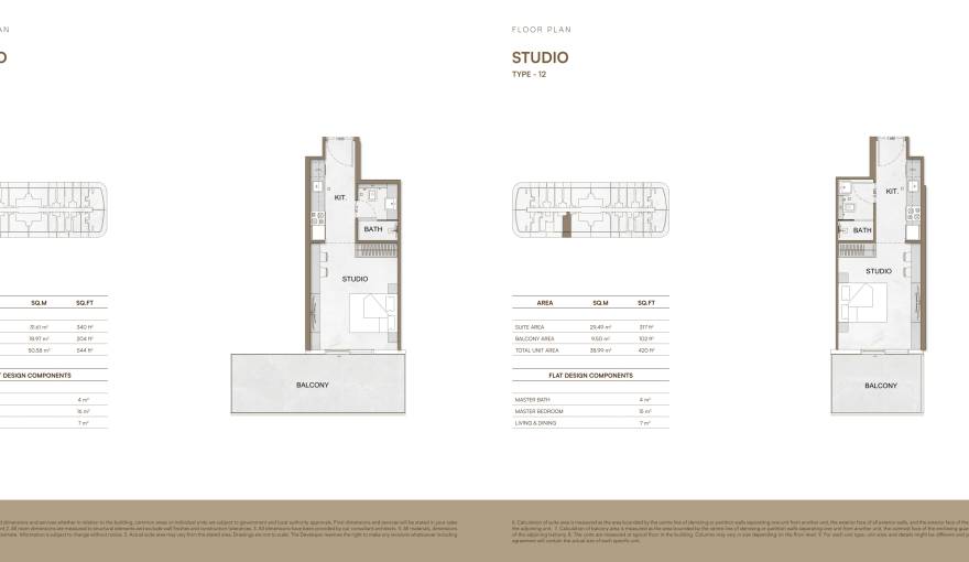 Plans Binghatti Skyhall