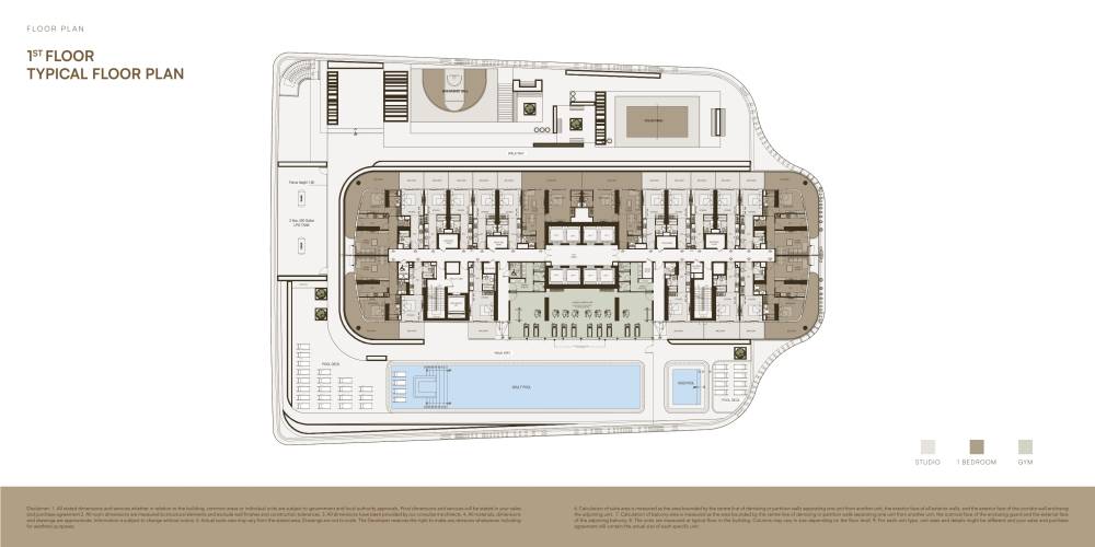 General plan – Binghatti Skyhall#1