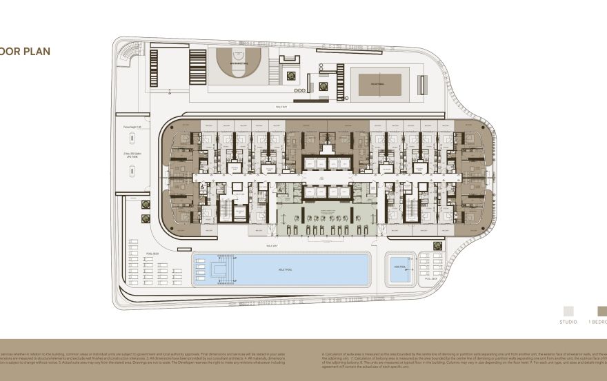 Site plan – Binghatti Skyhall