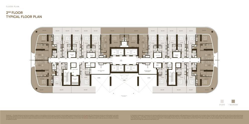 General plan – Binghatti Skyhall#2