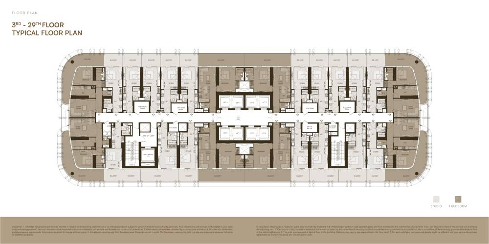 General plan – Binghatti Skyhall#3