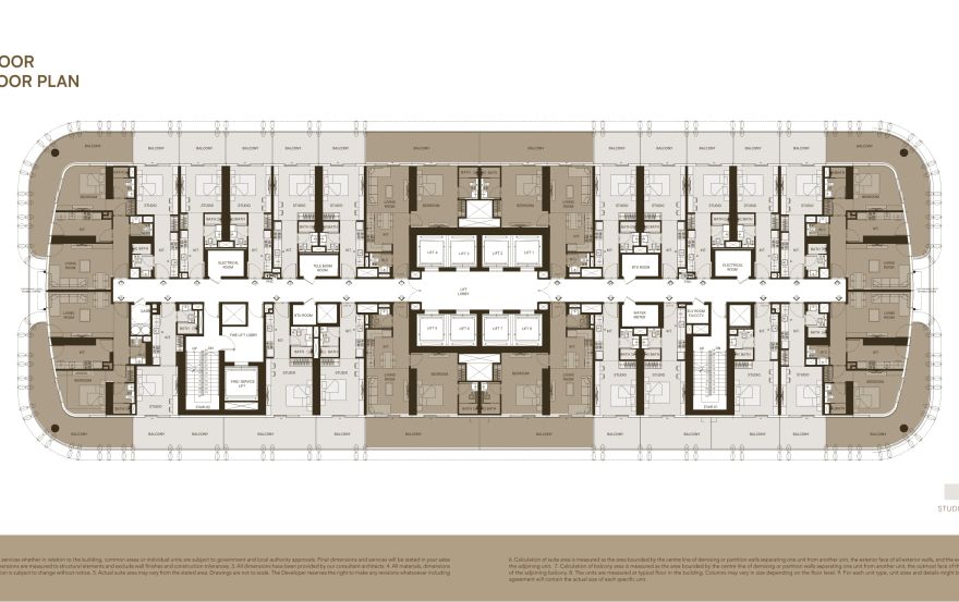 Site plan – Binghatti Skyhall
