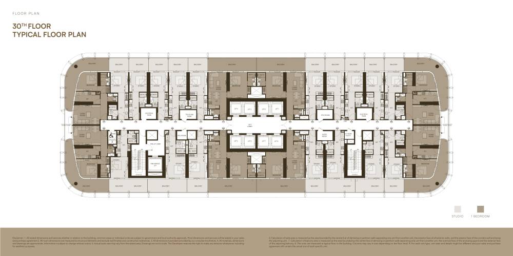 General plan – Binghatti Skyhall#4