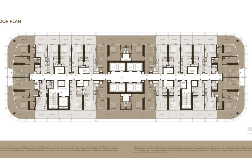 Site plan – Binghatti Skyhall
