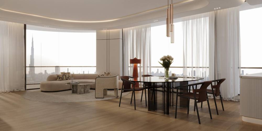 Interior design – Binghatti Skyhall#1