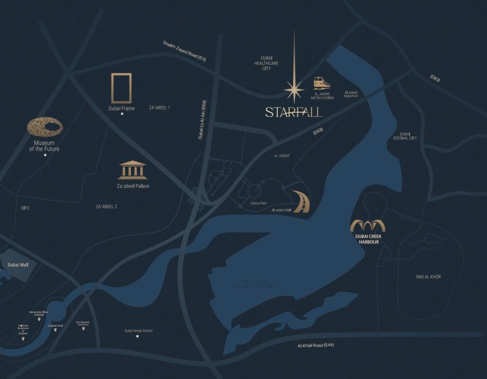 General plan – Binghatti Starfall#1