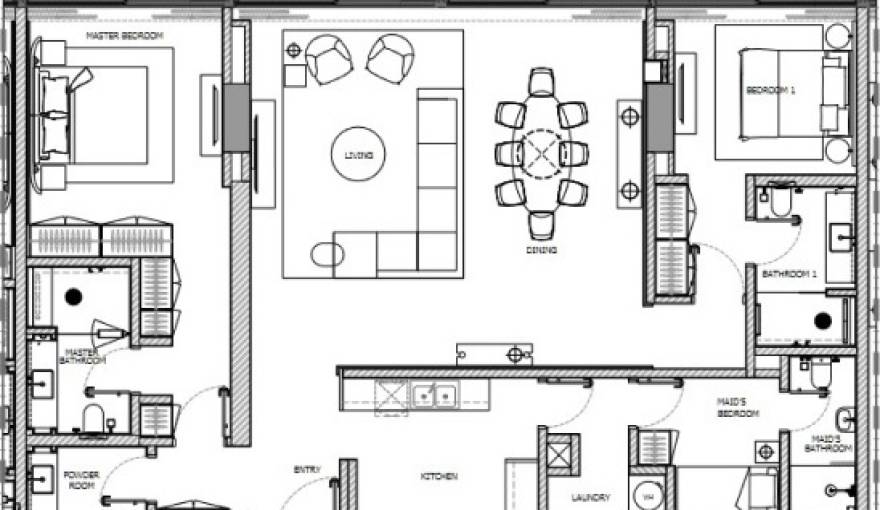 Plans Binghatti Wraith