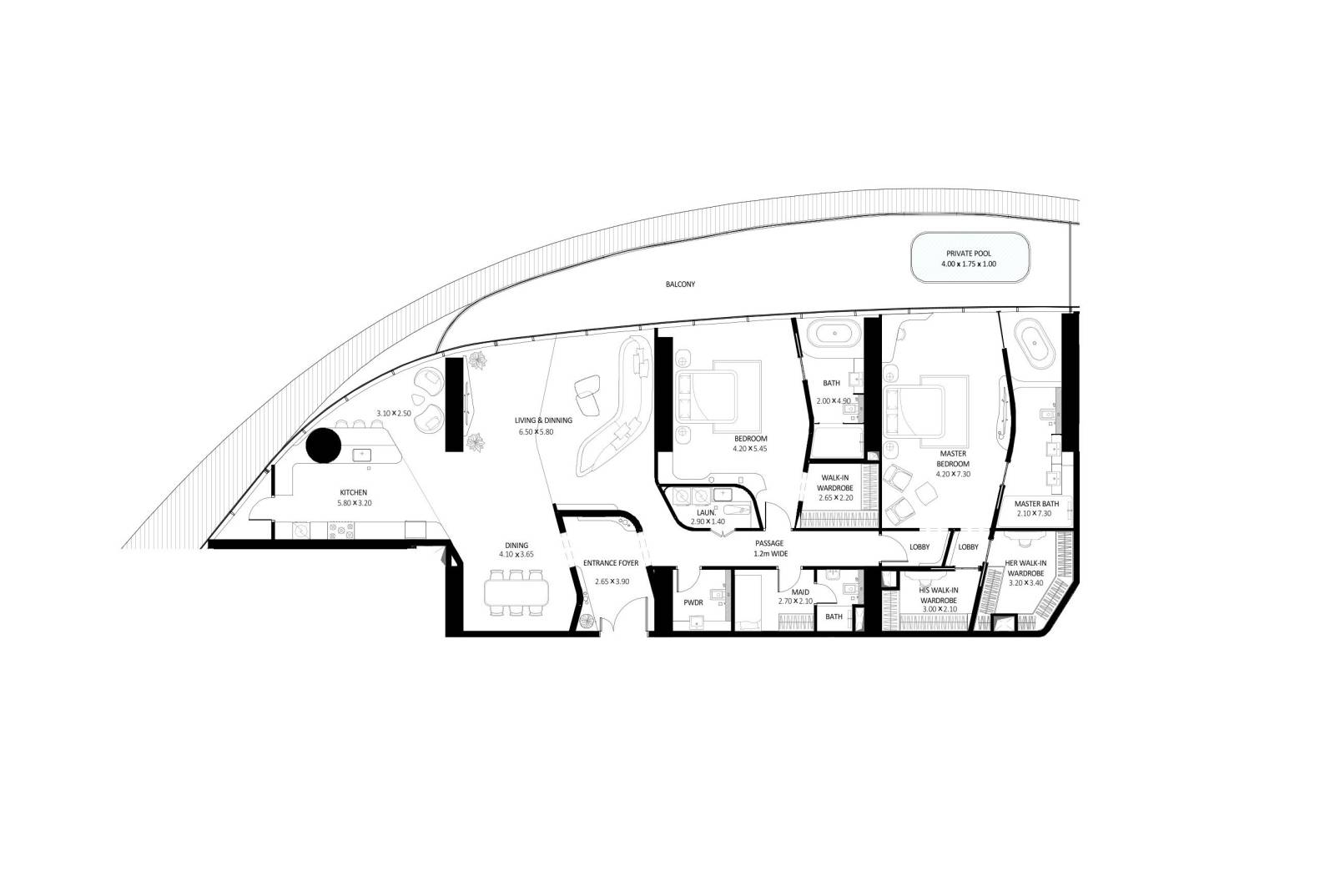 Plans Bugatti Residences #12