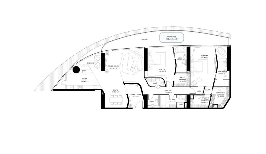 Plans Bugatti Residences