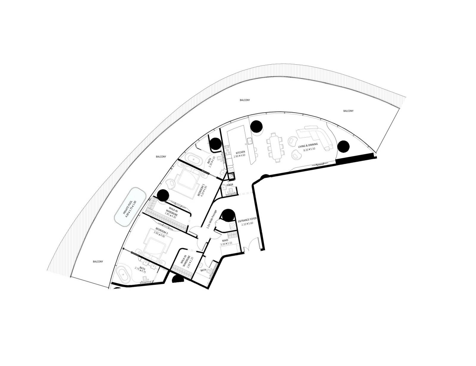 Plans Bugatti Residences #6