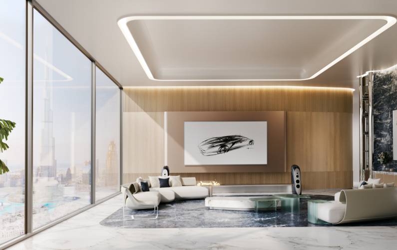 Interior design – Bugatti Residences #6