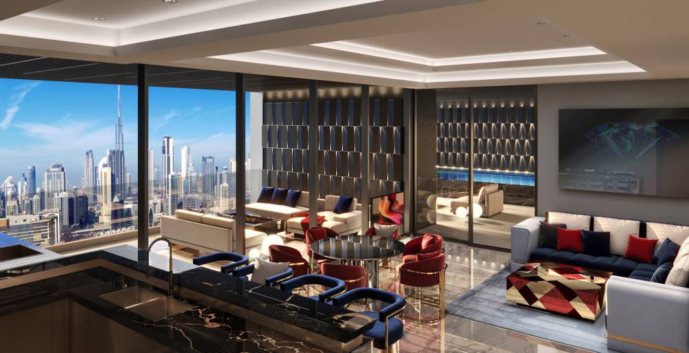 Interior design – Burj Binghatti-Jacob&Co Residences#19