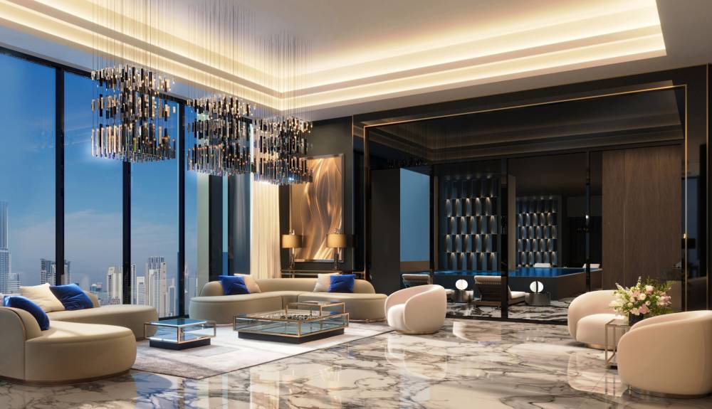 Interior design – Burj Binghatti-Jacob&Co Residences#33