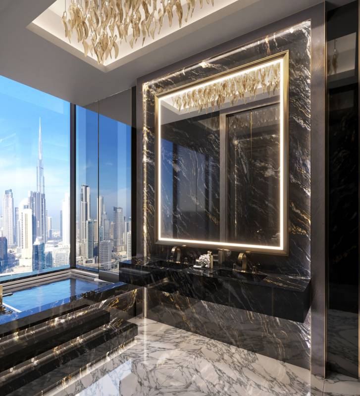 Interior design – Burj Binghatti-Jacob&Co Residences#38