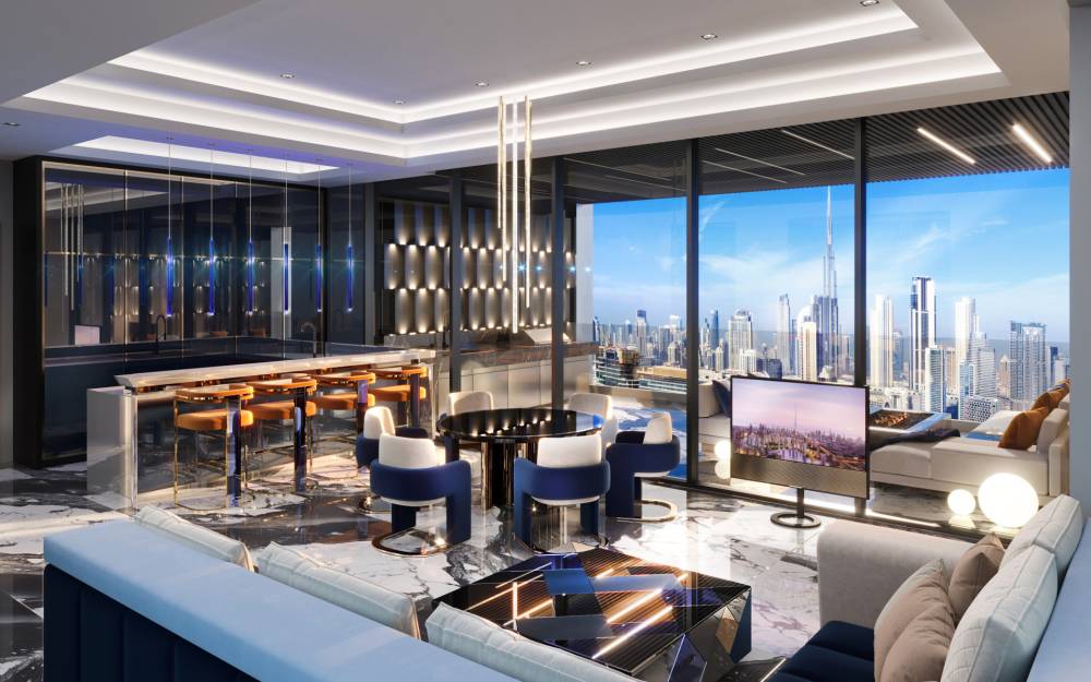 Interior design – Burj Binghatti-Jacob&Co Residences#42