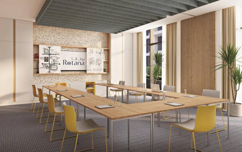 Interior design – Bloom Arjaan by Rotana