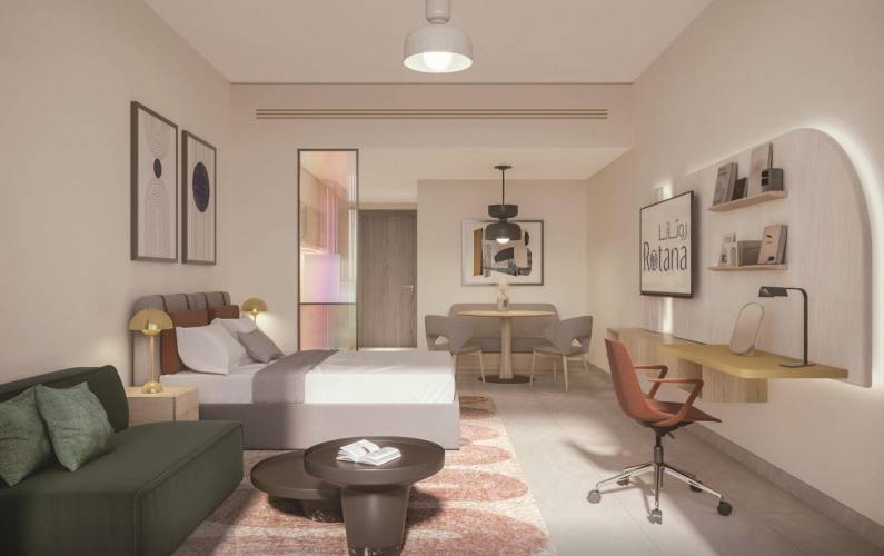 Interior design – Bloom Arjaan by Rotana