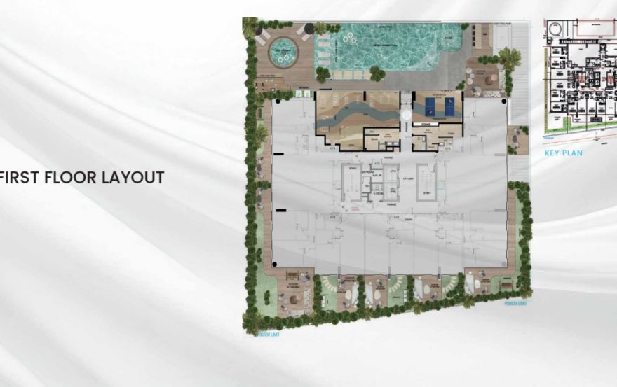 Site plan – Vayla Residences