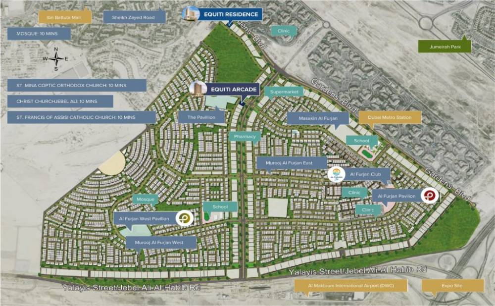 General plan – Equiti Residence#1