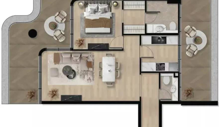 Plans Orvessa Residences