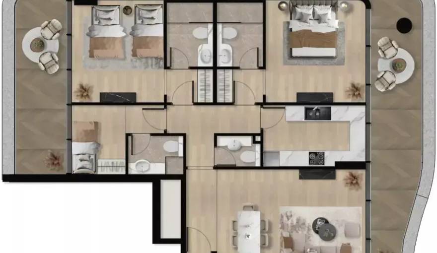 Plans Orvessa Residences