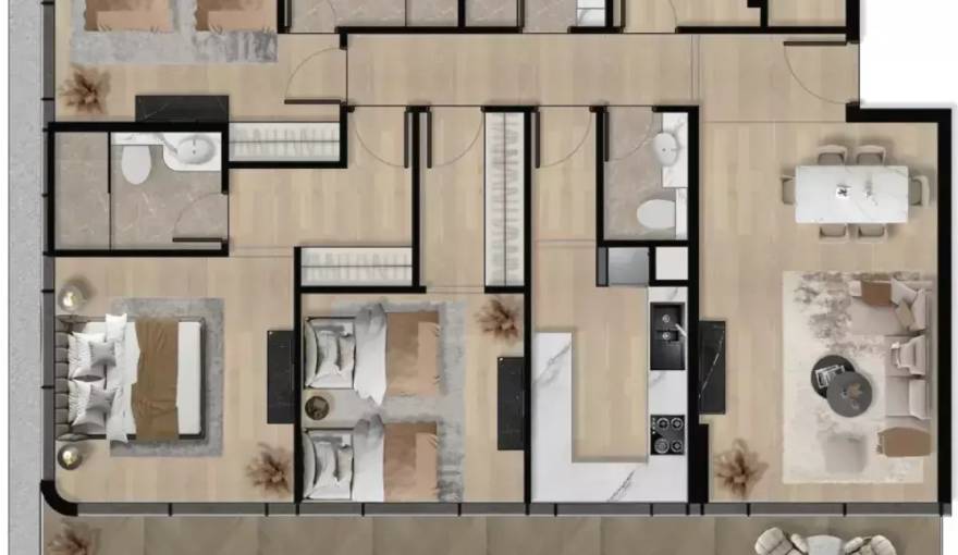 Plans Orvessa Residences
