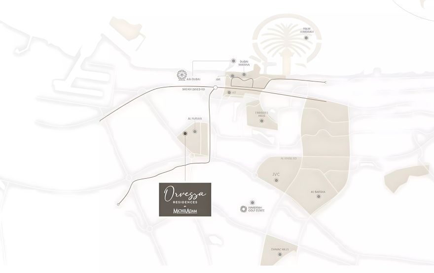 Site plan – Orvessa Residences