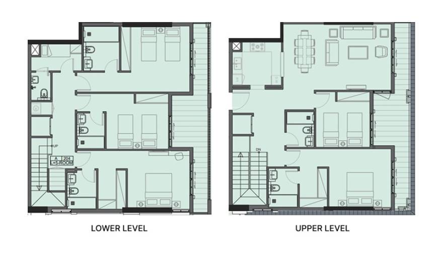 Plans Bab Al Qasr Garden Residence 66