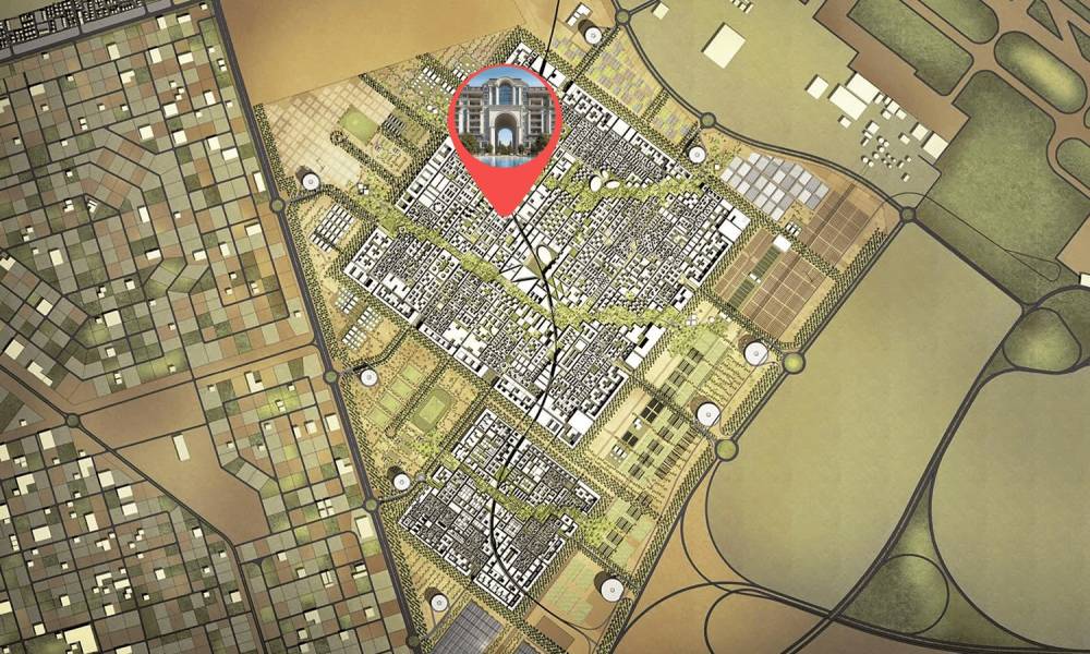 General plan – Bab Al Qasr Garden Residence 66#1