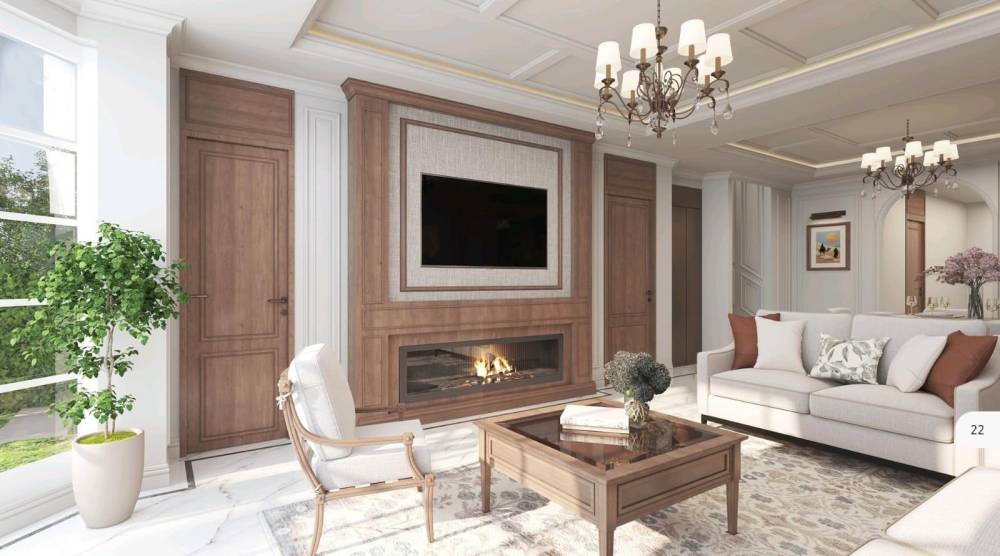 Interior design – Bab Al Qasr Garden Residence 66#1