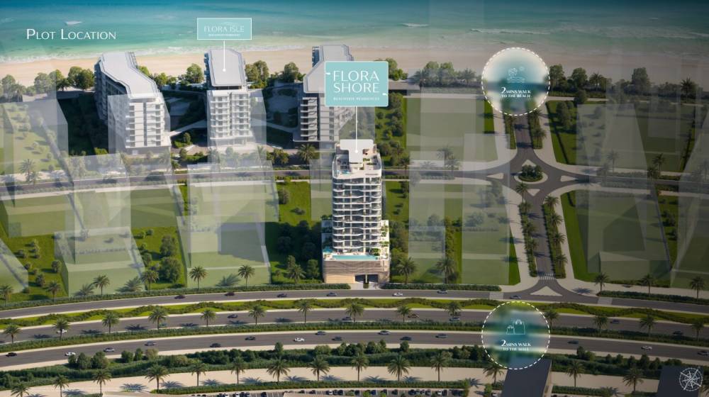 General plan – Flora Shore Beachfront Residences#1