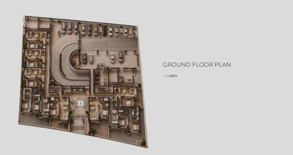 General plan – Delvara Residence#1