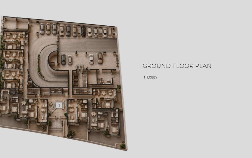 Site plan – Delvara Residence