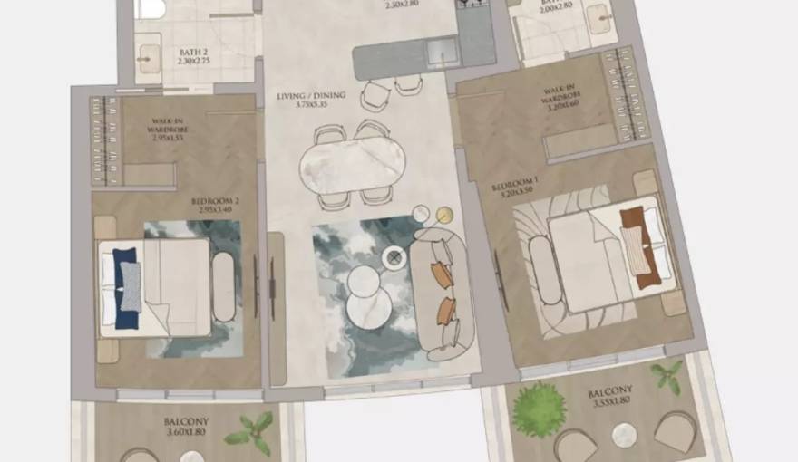 Plans JW Marriott Residences