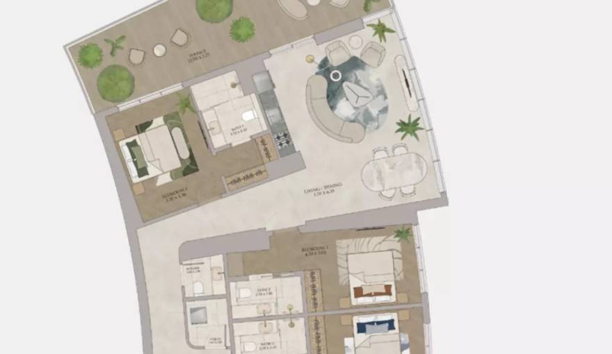 Plans JW Marriott Residences