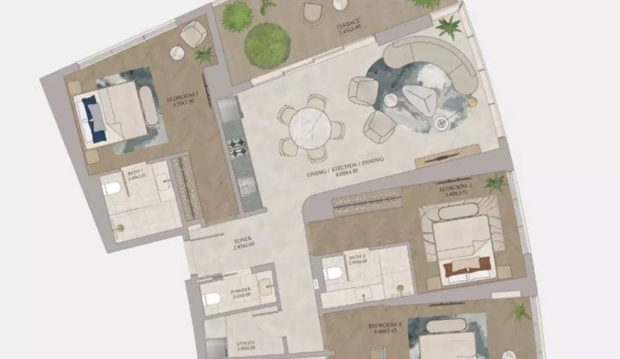 Plans JW Marriott Residences