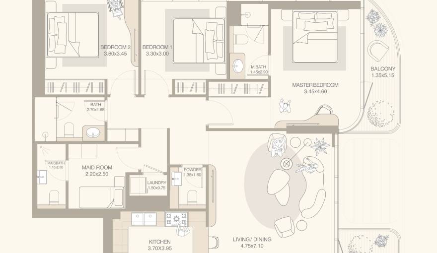 Plans Isla Private Residences