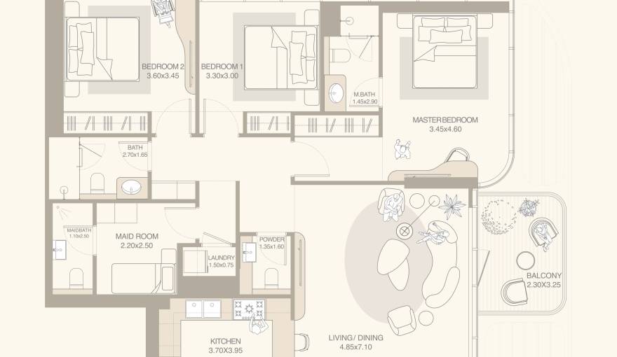 Plans Isla Private Residences