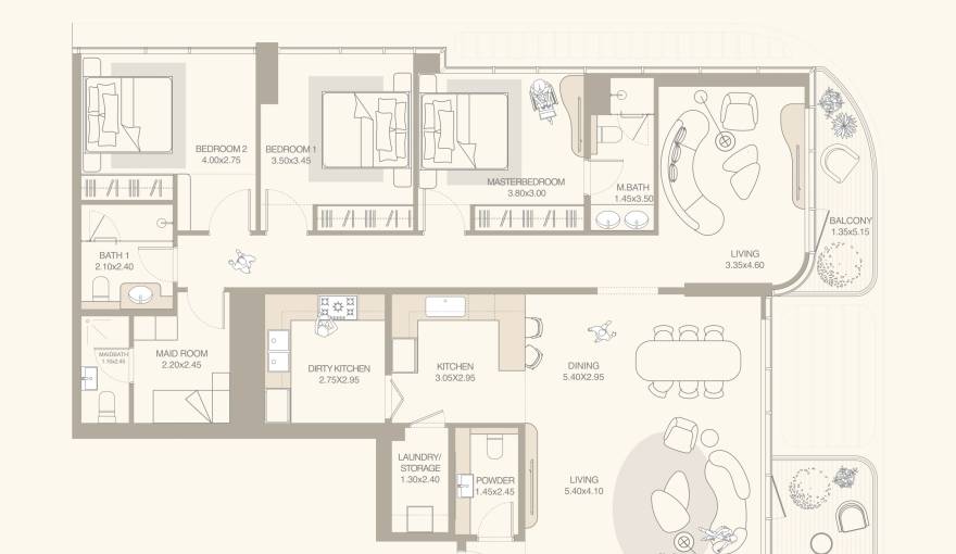 Plans Isla Private Residences