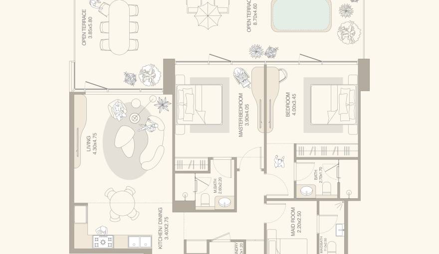 Plans Isla Private Residences