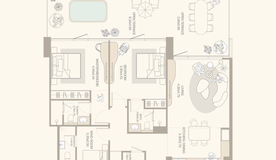 Plans Isla Private Residences