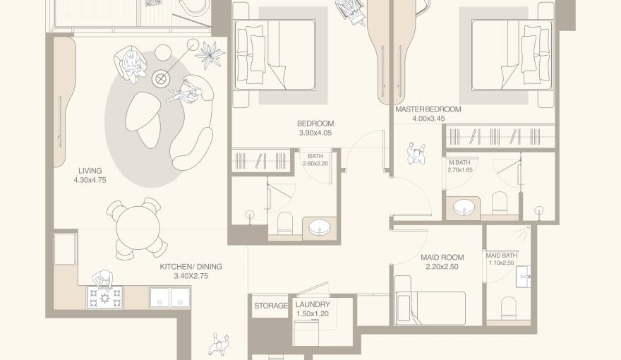 Plans Isla Private Residences