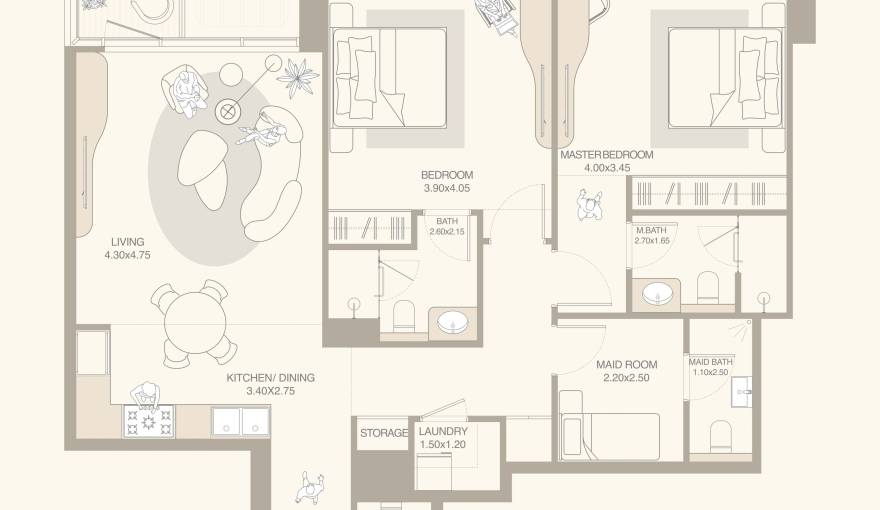 Plans Isla Private Residences