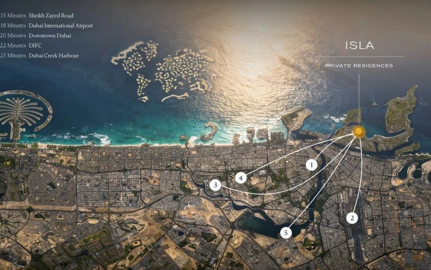 Site plan – Isla Private Residences