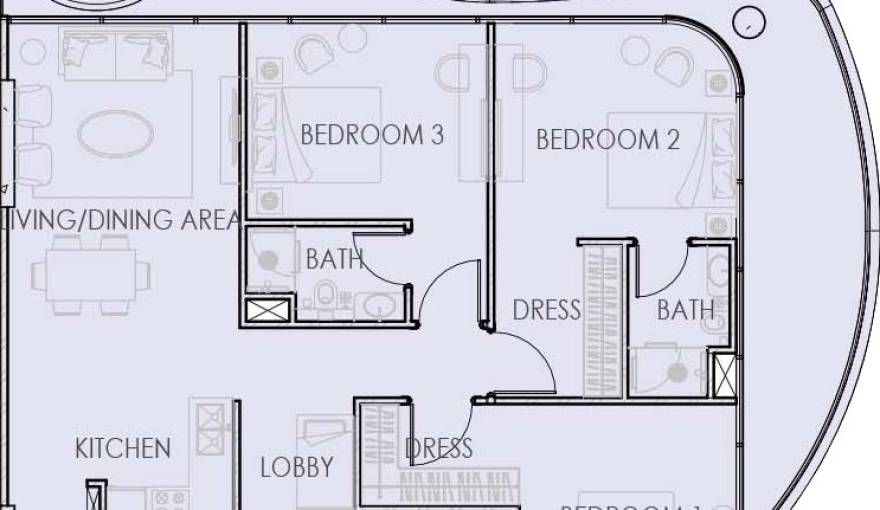 Plans AGUA Residences
